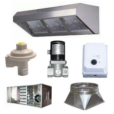 Afzuiging onderdelen