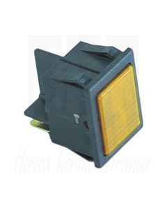 ANIMO CONTROLELAMP  24Volt ORANJE 22x30mm, 02525