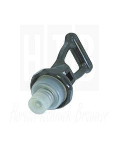 KRAAN NODRIP 1/2 BONNET ZWART COMPLEET, 04032