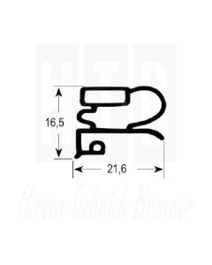 DEURRUBBER 380 X 585 MM 1/1 ZANUSSI 084026