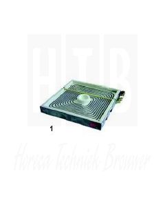 Stralingselement 3.500W / 230V, 270x270mm 1-zone, 10.77823.004