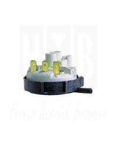 Pressostaat drukbereik 55/30mbar aansluiting 6mm ø 58mm drukaansluiting horizontaal ARISTARCO 1004