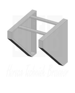 ANIMO WAND CONSOLE COMBI-LINE 2x5 Liter (W), 1006831