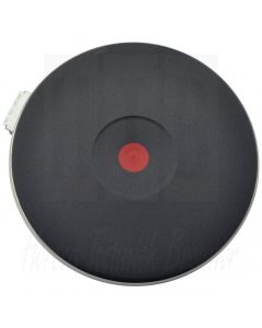 EGO Kookplaat 2600 Watt, 440 Volt Ø220mm met 8mm RVS rand, 12.22454.804