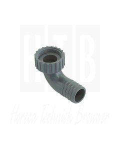 Afvoerventiel met pakking draad 1¼" ID ø 24mm slang ø 32mm, 15613