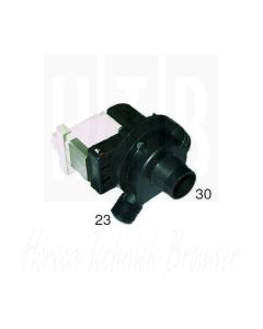 Afvoerpomp type 50Hz 25W 220-240V ingang ø 30mm uitgang ø 23mm HANNING, 20160014
