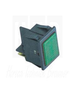 CONTROLELAMP  24V GROEN  22x30