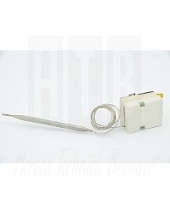 EGO Thermostaat 74°-280°C 1-polig voeler 111/Ø4mm. capilair 870/700mm, 55.13052.280