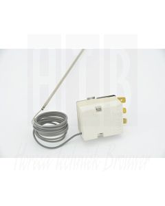 EGO Thermostaat 100°-500°C 1-polig wisselcontact voeler 163/Ø4mm. capilair 830mm. 55.13282.020