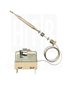 EGO Begrenzer 240°C 2-polig voeler 74/Ø6mm capillair 890mm, doorvoerwartel, 55.32542.833