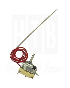 EGO Thermostaat 50°-290°C 3-polig voeler 219/Ø3mm. capilair 1200/1200mm. 55.34063.816