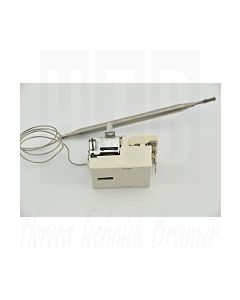 EGO Thermostaat 121°-190°C 1-polig voeler 120/Ø6mm. capilair 400mm. 55.18031.010