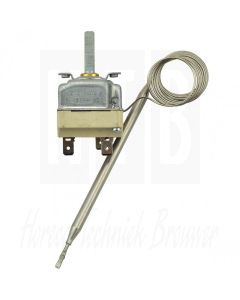 Thermostaat 35°-112°C 1-polig wisselcontact voeler 130/Ø6mm capillair 1500mm. 55.19224.801