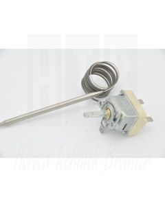 Thermostaat 28°-91°C 1-polig wisselcontact voeler 174/Ø6mm capillair 900/900mm. 55.19212.806
