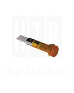 CONTROLELAMP  230V GEEL Ø 10 MM, 58522