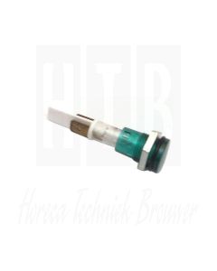 CONTROLELAMP GROEN 230V Ø 13 MM 120 ° AANSLUITING 6.3, 58658