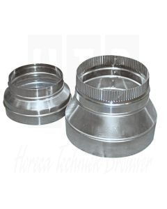 Aluminium verloop 200 - 300mm, 7216.0640