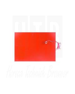 Plakelement L 400mm B 290mm 1500 Watt 230 Volt 50HZ met temperatuurbegrenzer 140°C silicone 826620170