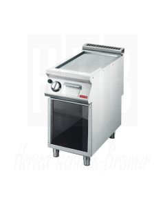 Gastro M 700 plus gas bakplaat vlak GM70/40 FTGS, GN005