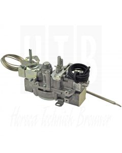 Gasthermostaat 90°-190°C Voeler 160/6mm Capillair 1200mm, met doorvoerwartel, R-130-000-BL  NIET MEER LEVERBAAR !!!