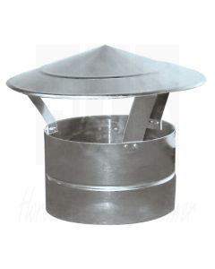 Aluminium regenkap, Ø 250mm, 7217.0250