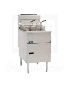 Pitco SG18S Aardgas friteuse 40KW vermogen, 60000118704