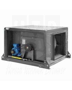 CHAYSOL Luchtbehandelingskast met V-snaar gedreven ventilator UPDN 9/9-0.75 kW