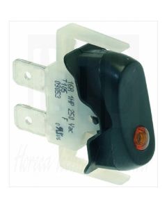 1 POLIGE SCHAKELAAR ZWART, M-LINE 16A 250V ANIMO, 02180