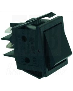 SCHAKELAAR WISSEL 1 POLIG ZWART LS D