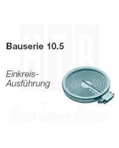 HILIGHT 2.500W / 230V Ø230mm 1-zone, 10.53111.004