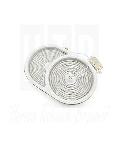 HILIGHT 2.400-800W / 230V Ø265/170mm 2-zone