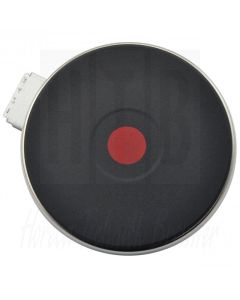 EGO Kookplaat 1500 Watt, 400 Volt Ø145mm met 8mm. RVS rand, 18.14463.197