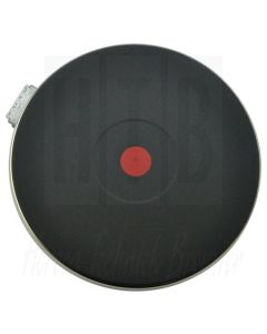 EGO Kookplaat 2600 Watt, 400 Volt Ø220mm met 8mm RVS rand, 12.22463.019