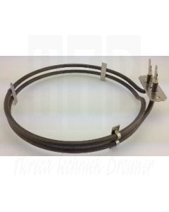 Heteluchtelement 2450W / 230V, Ø203,0mm. Flens 22 x 70mm.
