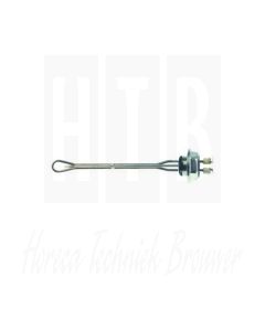 EGO  Verwarmingselement 300W 220V L 217mm schroefflens aansluiting vlaksteker 6,3mm draad 1" pijp ø 4,3mm, Ambach, 20.81132.210 