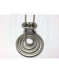 EGO Flens element 1000 Watt, 230 Volt 50HZ, Ø86,5mm draad=30mm aansl=F6,3mm.  Inclusief dichtingen, 20.28045.000