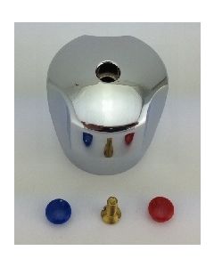 ECHTERMANN Metalen bovendeel 3/4 verchroomd met schroef, 2144.30-20 