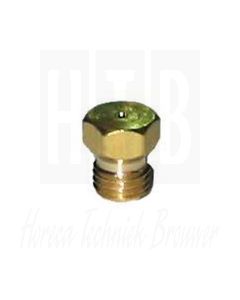 Gasinspuiter draad M6x0,75 SB 7 boring ø 0,93mm  Z / P BERTOS 40409300