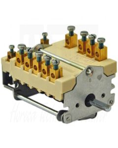 EGO 4-Standenschakelaar (0-1-2-3) 2-polig, 43.24932.040