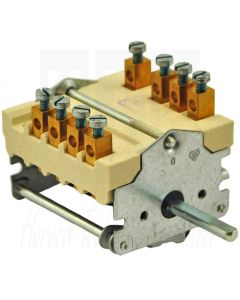 EGO 4-Standenschakelaar (0-1-2-3) 4-polig, Schroefaansluiting, 43.44032.020