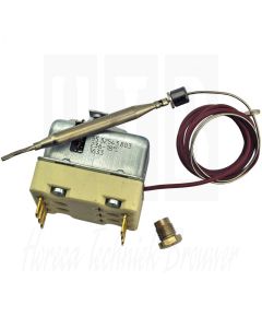 EGO Begrenzer 236°C 3-polig voeler 75/Ø6mm capillair 1200/1000mm + doorvoerwartel, 55.32543.803