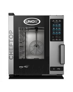 UNOX CHEFTOP MIND.Maps™ PLUS COMPACT Combisteamer, 5 x 1/1GN, 400 Volt 50HZ, 9,3KW, 596237