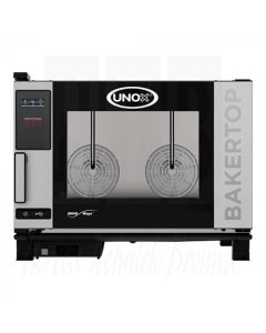 UNOX BAKERTOP MIND.Maps™ ONE Combisteamer, Elektrisch, 4 x 600 x 400mm, 400 Volt 50HZ, 7,4KW, 596422!