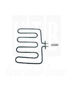 Verwarmingselement 2800W 230V L 230mm L1 20mm L2 210mm B1 133mm B2 32mm rechthoekige flens, 6001068