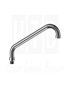 ECHTERMANN HU-uitloop 3/4" A=500mm H=150mm automat. restwaterafvoer, 6338.90/500.190 