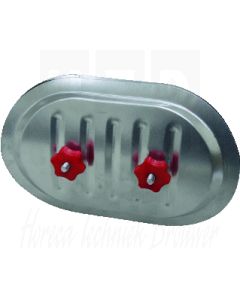 INSPECTIELUIK ROND RPDR-C63, voor afzuigkanaal, 300mm x 400mm, 6817343