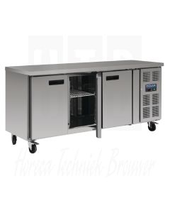 Polar gekoelde rvs werkbank 3-deurs