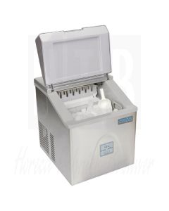 Polar ijsblokjesmachine 15kg zonder water en afvoer nodig ! G620