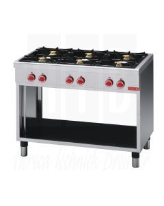 Gastro-M Gaskooktafel met 6 branders CEG/110