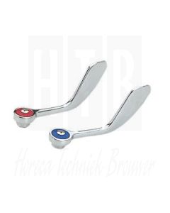 1 PAAR ZAMAC VLINDERHENDELS (KOUD+WARM) - POLSBEDIENING, K50-0001